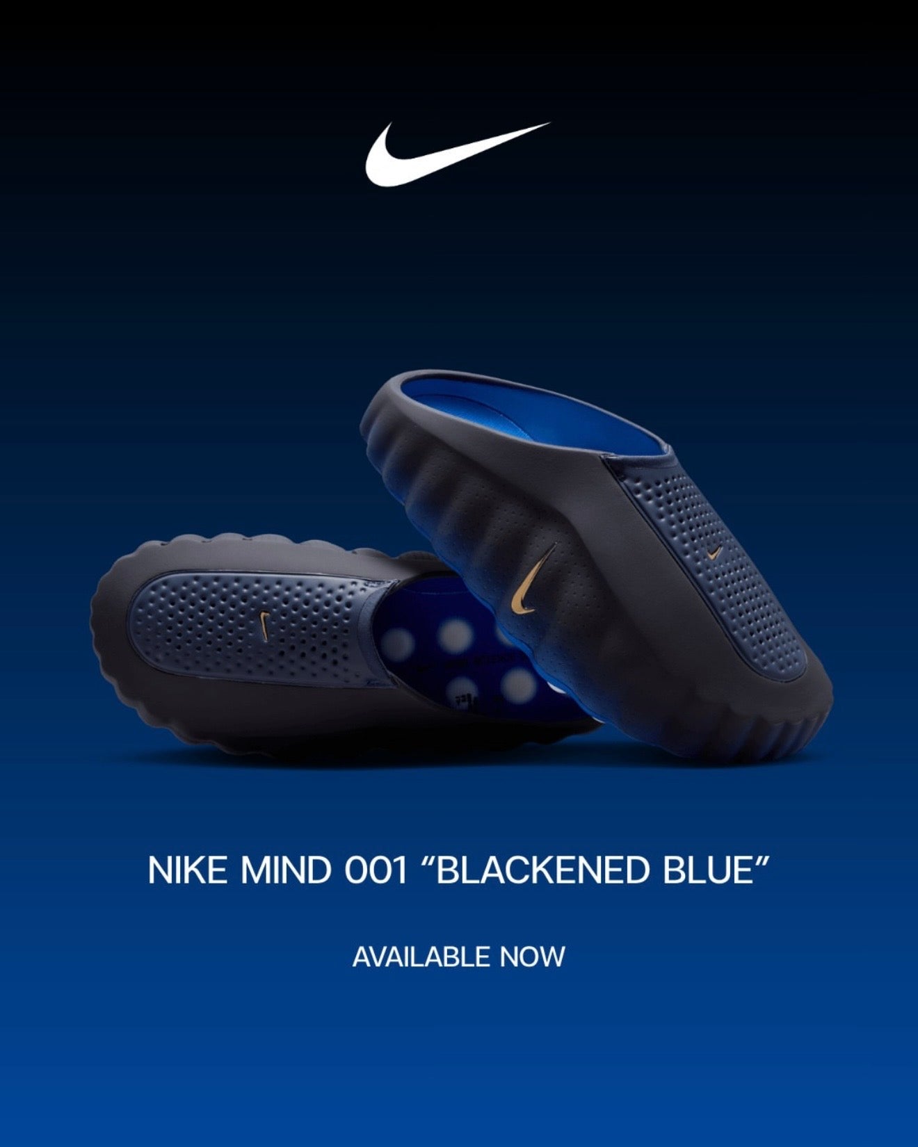 Nike mind 001" blue