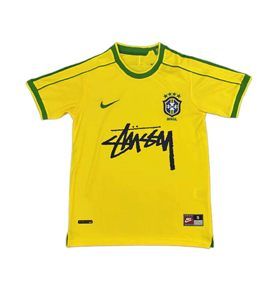 Brazil x STUSSY yellow jersey