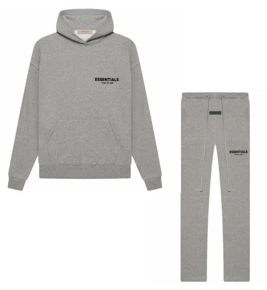 Essentials Relaxed Dark Oatmeal Set
