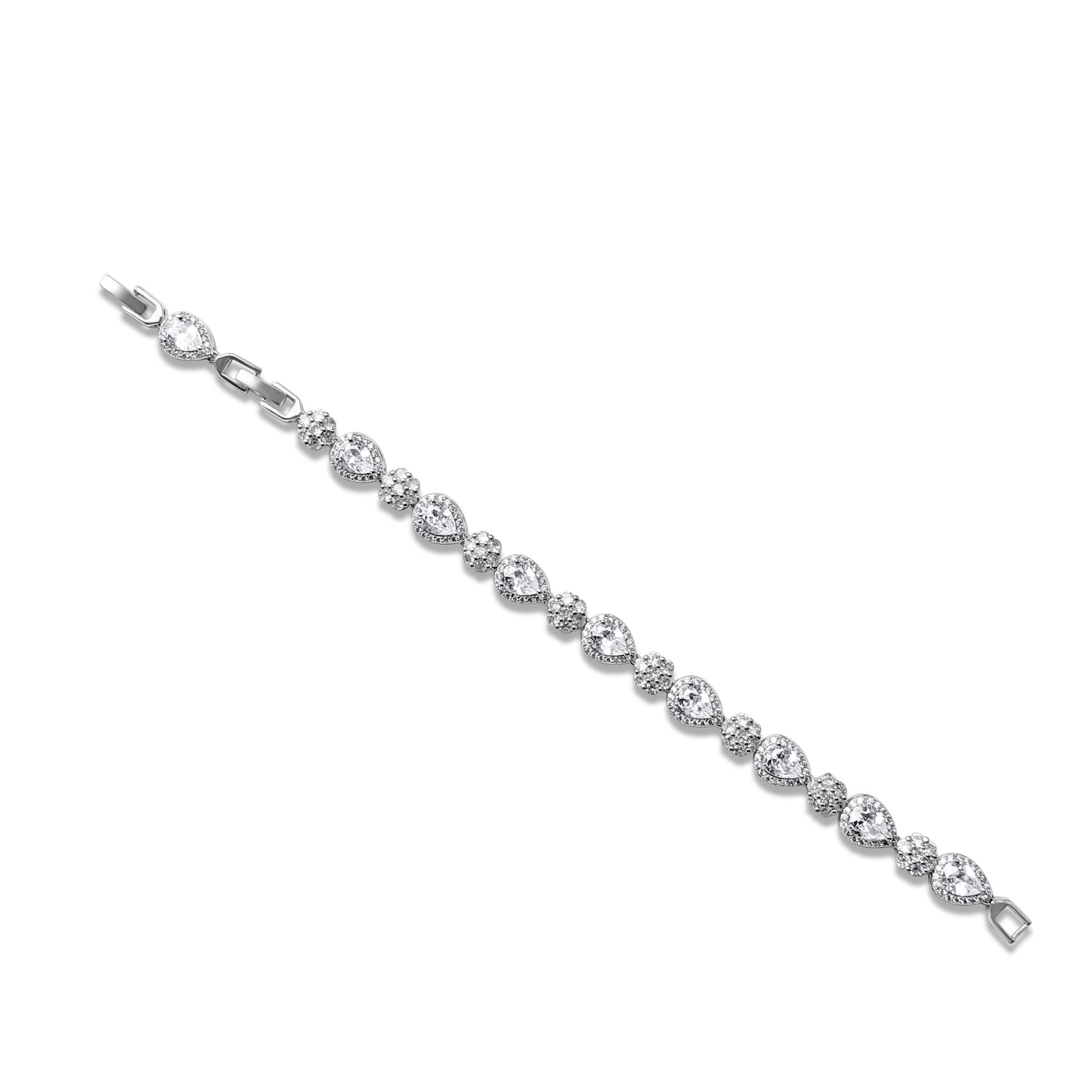 Cubic Teardrop Bracelet