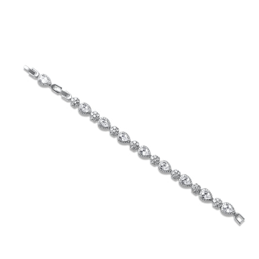 Cubic Teardrop Bracelet