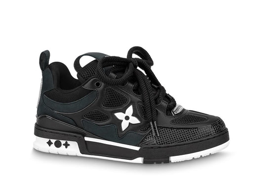 LV skates black and white