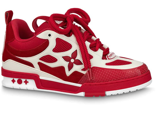 LV skates red and white